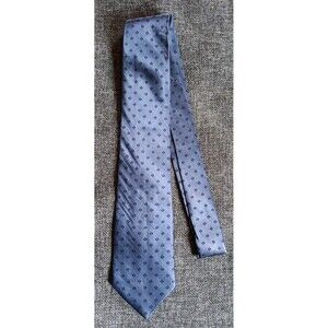 Tie 70s 80s 90s Y2K New Vintage Stock The Peebles Blue 55 Inches
